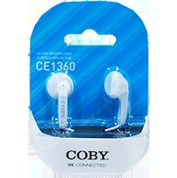 AUDÍFONOS EAR BUD COBY CE1360/WH